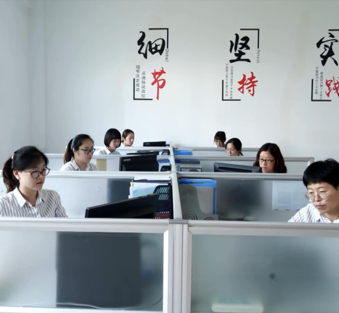 The KOWOV team at work in Yantai