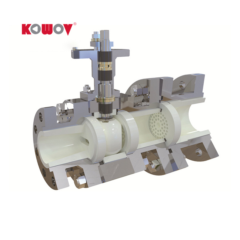 FCCV4: Anti-deflection ceramic ball valve