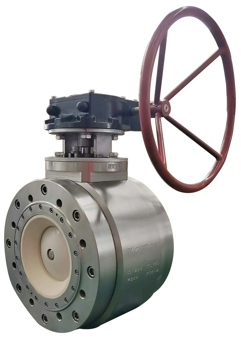 KOWOV manual ceramic C valve with a red handwheel