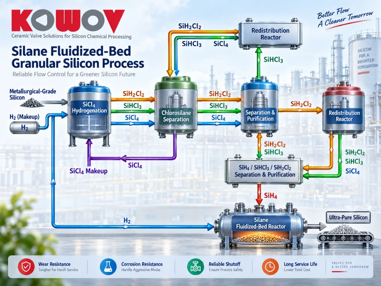 Silane fluidized-bed granular silicon process