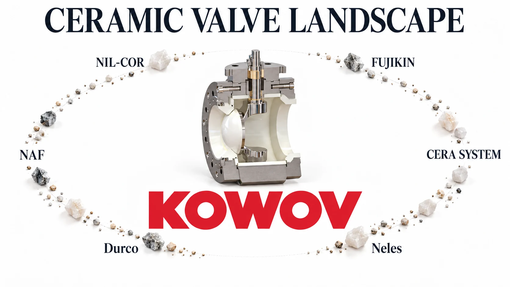 Where ceramic valves earn their place - editorial illustration