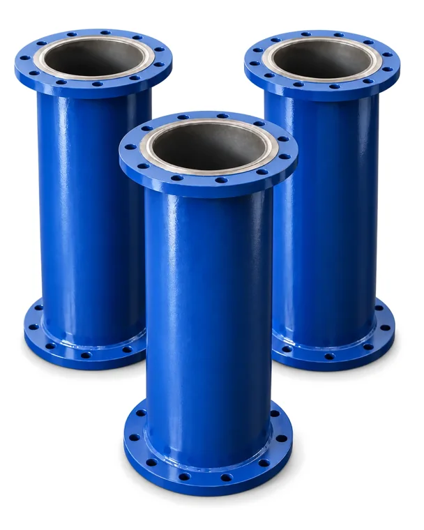 Ceramic-lined straight pipes