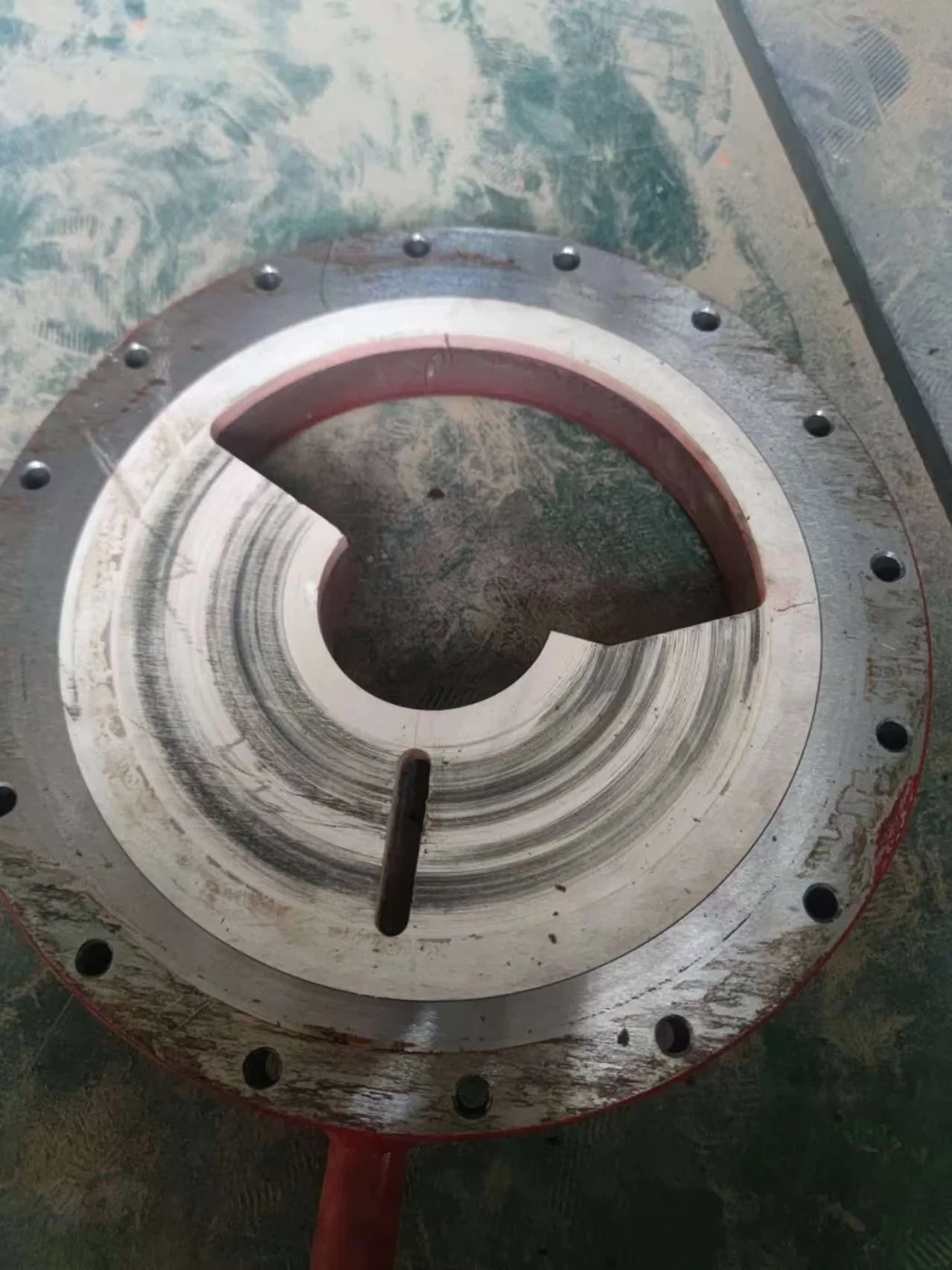 Ceramic internals inspected after long-term service